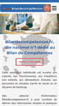 Mobile Screenshot of bilandecompetences.fr